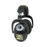 Pro Ears GSP300BLK Predator Gold Electronic 26 dB Over the Head Black Ear Cups w/Gold Logo