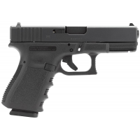 Glock PI1950201 G19 Standard *CA Compliant 9mm Luger 4.01 10+1 Black Black Polymer Grip Fixed Sights