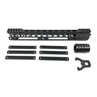 MANTICORE TRANSFORMER RAIL 13 GEN II BLACK FOR AR-15