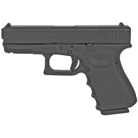 Glock G23 Gen 3 Compact 40 S&W 4.02 13 Round Black Steel Slide Polymer Grip Fixed Sights Pistol