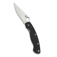 Spyderco C36GPE Military  4 CPM-S30V Stainless Steel Modified Clip Point G10 Black Handle Folding Plain Edge