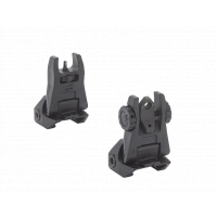 Meprolight Mepro FUBS Flip-Up Backup Sights, Tru-Dot Front & 2-Dot Rear