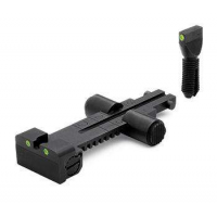 Meprolight ML33115 Tru-Dot Night Sight Set AK-47, AKM, AK-74 3 Dot Green Green Black