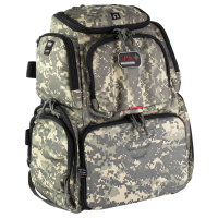 G*Outdoors GPS-1711BPDC Handgunner Range Backpack with 4 Gun Cradle Fall Digital Camo