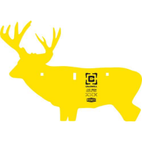 CALDWELL AR500 DEER TARGET 3/8 AR500 STEEL YELLOW