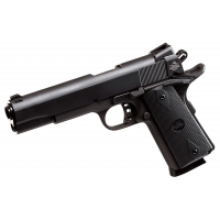 Rock Island 51431 Rock Standard FS 45 ACP 5 8+1 Black Parkerized Black Rubber Grip