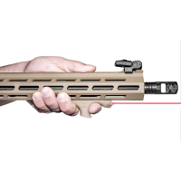 VIR 912-0038 HS1 AR HANDSTOP W/LASER RED M-LOK FDE