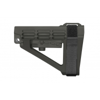 SB Tactical SBA4 Stealth Gray 5 Position Adjustable Stabilizing Brace