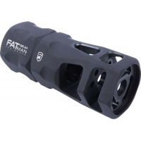 Phase 5 Weapon Systems FATMAN5/8 FATman Hex Brake 7.62mm Muzzle Brake 5/8-24 tpi Black Parkerized Steel