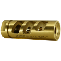 Rise Armament RA-701 HP Compensator .223/5.56 (.22 Cal) Tin Gold