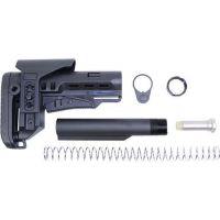 GUNTEC MULTI CAL COLLAPSIBLE STOCK SET W/ADJ CHEEK RISER