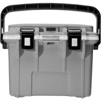 PELICAN COOLERS IM 14 QUART CEMENT/WHITE W/DRY STORAGE