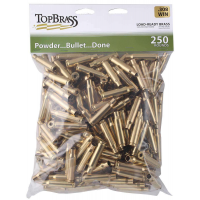 TOP BRASS LLC 8B308WINMY-250 Premium Reconditioned  308 Win Rifle Brass 250 Per Bag