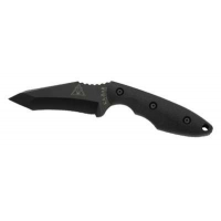 Ka-Bar 2486 TDI Hell Fire 3.56 Recurve Tanto 1095 Cro-Van Black Ultramid Handle Fixed