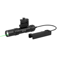 Olightstore Usa Inc ODINGLMINI Odin GL Mini  Black Anodized 200/500/1,000 Lumens White LED Green Laser