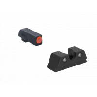 Meprolight Mepro Hyper-Bright Fixed Set w/ Orange Ring Front for Glock Slimline 42, 43, 43X, 48, & 48X