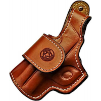 BOND ARMS DRIVING HOLSTER LH FOR SNAKESLAYER IV LEATHER TAN