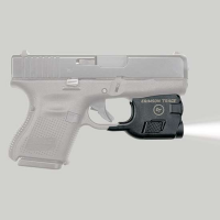 Crimson Trace Lightguard Weaponlight 110 Lumens Dual Side Activation Fits Glock 26/27/33 Black