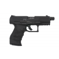 Walther PPQ Tactical, .22lr, 4 Threaded Barrel, 2- 12rd, Black, Pistol