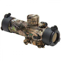 Truglo TG8030GA Gobble Stopper 1x 30mm Obj 3 MOA Illuminated Red/Green Dot Realtree APG CR2032 Lithium