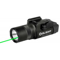 Olightstore Usa Inc BALDRPRORBK Baldr Pro R  Black Anodized 300/500/1,350 Lumens White LED Green Laser