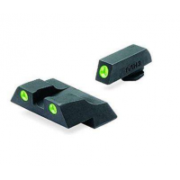 Meprolight ML10226 Tru-Dot Night Sight Set Fits Glock 26/27 Tritium Green Front/Rear Black