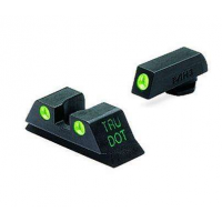 Meprolight ML10222 Tru-Dot Night Sight Set fits Glock 20/21/29/30/36/41 Tritium Green Front Tritium Green Rear Black