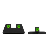 Meprolight ML11545 Tru-Dot Night Sight Set HK 45C,P30,VP9 Fixed Green Green Black