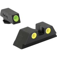 MEPROLIGHT NIGHT SIGHT SET GREEN/YELLOW GLOCK 42-43