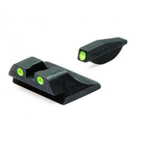 Meprolight 10993 Tru-Dot Night Sight Set Ruger SR9/SR40 Tritium Green Front/Rear Black