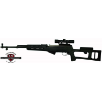 ADV. TECH. STOCK FOR SKS RIFLE FIBERFORCE STYLE BLACK SYN