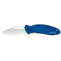 Kershaw 1620NB Scallion  2.40 Drop Point Plain Bead Blasted 420HC Steel Navy Blue Anodized Aluminum Handle Folding