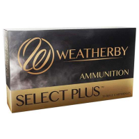 Weatherby B653127LRX Select Plus  6.5x300 Wthby Mag 127 gr LRX Boat Tail 20 Bx