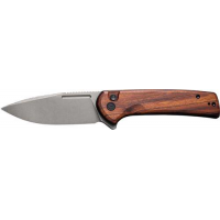 CIVIVI KNIFE CONSPIRATOR 3.48 CUIBOURTIA WOOD/GRY STONEWASH