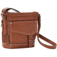 Bulldog BDP045 Bucket Style Purse Brown Leather Shoulder Universal Ambidextrous Hand BDP045