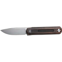 CIVIVI KNIFE FOLDIS 2.67 BLK HAND RUBBED COPPER/SILVER