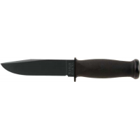 Ka-Bar 2221 Mark I  5.13 Drop Point Plain 1095 Cro-Van Black Kraton G Handle Fixed