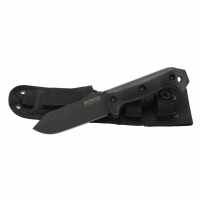 Ka-Bar BK10 Becker Crewman 5.50 Clip Point Plain 1095 Cro-Van Black Ultramid Handle Fixed