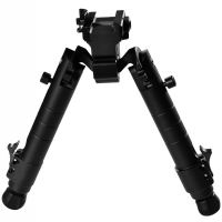 Warne 7901M Skyline Bipod Picatinny Rail 6.9-9.1 Black Aluminum