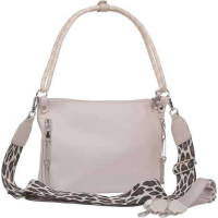 BULLDOG CONCEALED CARRY PURSE CONV HOBO/CROSSBODY WHITE/ZEBR