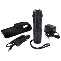 Zap ZAPLE Zap Light Stun Gun/Flashlight Compact 1.5 lbs Black