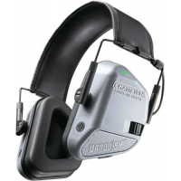 Champion Targets 40978 Vanquish Electronic Hearing Muff Over the Head Gray Ear Cups w/Black Band