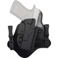 Comp-Tac  MTAC  Black Kydex Holster w/Leather Backing IWB fits Glock 19, 22, 31 Gen1-5 Right Hand