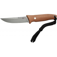 CIVIVI KNIFE TAMASHII 4.07 BROWN CANVAS/GRAY POLISHED D2