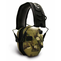 Walkers GWPRSEMMCC Razor Slim Electronic Polymer 23 dB Over the Head MultiCam Ear Cups w/Black Band