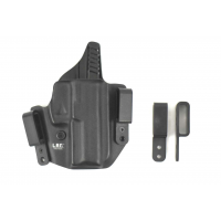 Lag Tactical 1013 Defender IWB/OWB Fits Glock 17/22/31 Kydex Black