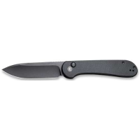 CIVIVI KNIFE ELEMENTUM 3.47 BLACK G-10/BLACK STONEWASH