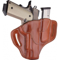 1791 Gunleather BH1M1CBRR BH1M1  Classic Brown Leather OWB Browning Hi-Power/Colt 1911/Sig Sauer 1911 Right Hand