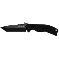 Kershaw 6044TBLK CQC 8K 3.50 American Tanto Plain Black Oxide 8Cr14MoV SS G10 Black Handle Folding