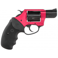 Charter Arms 53824 Undercover Lite  38 Special 5 Round 2 Black Red Aluminum Black Rubber Grip